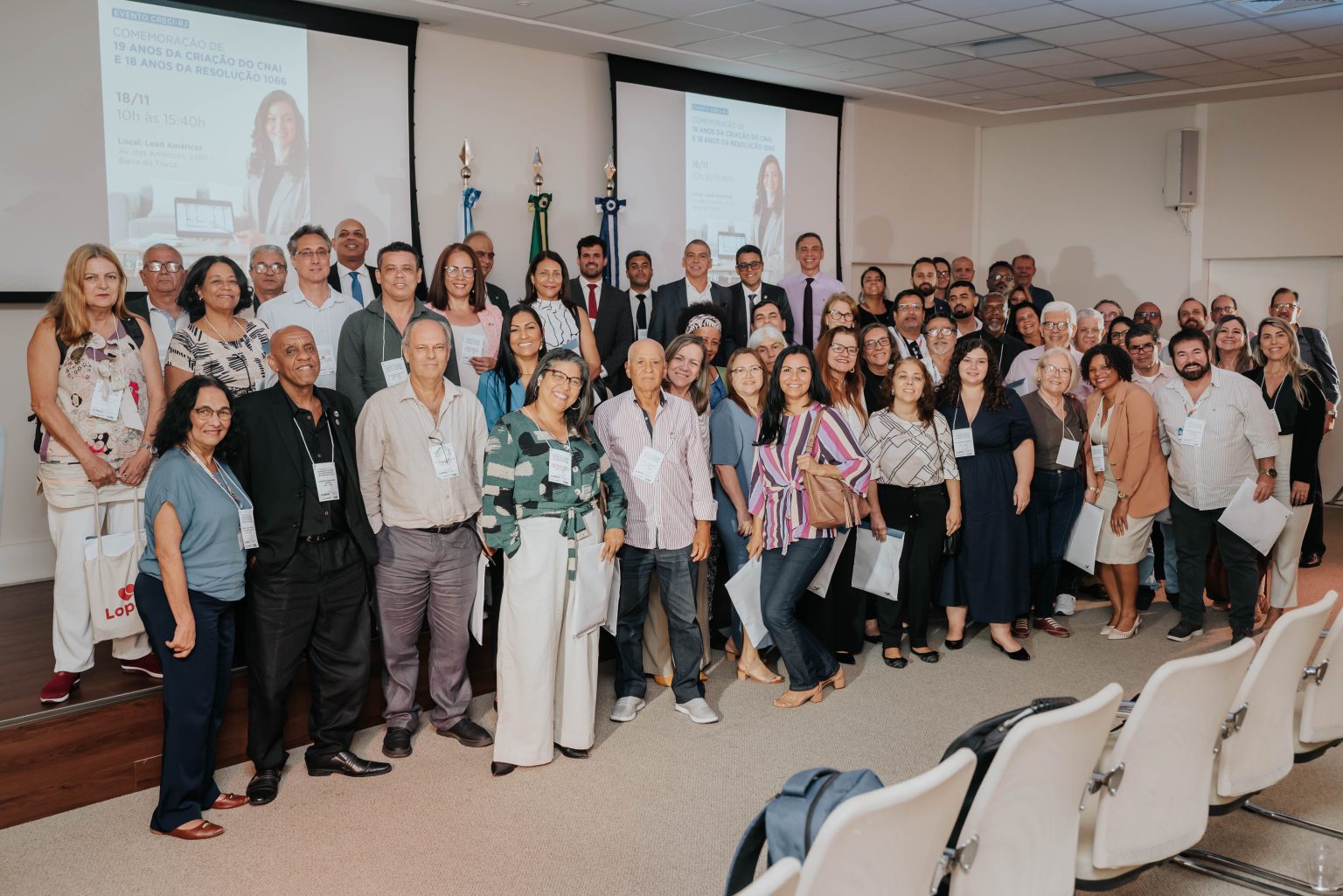 Creci-RJ celebra 19 anos do CNAI e 18 anos da Resolução 1.066 em evento especial na Barra da Tijuca