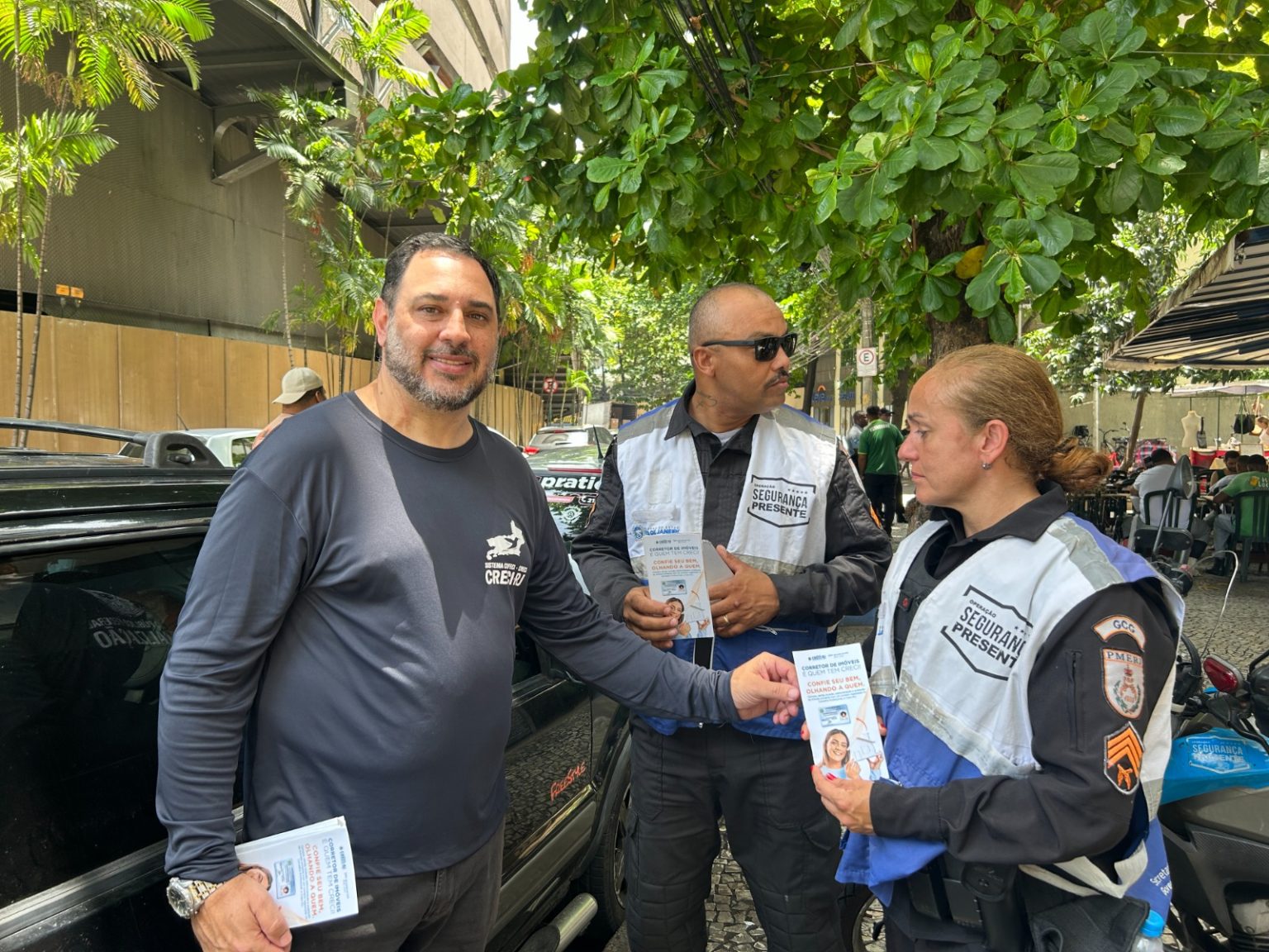 Creci-RJ Itinerante leva informação e serviços do Conselho a moradores da Tijuca